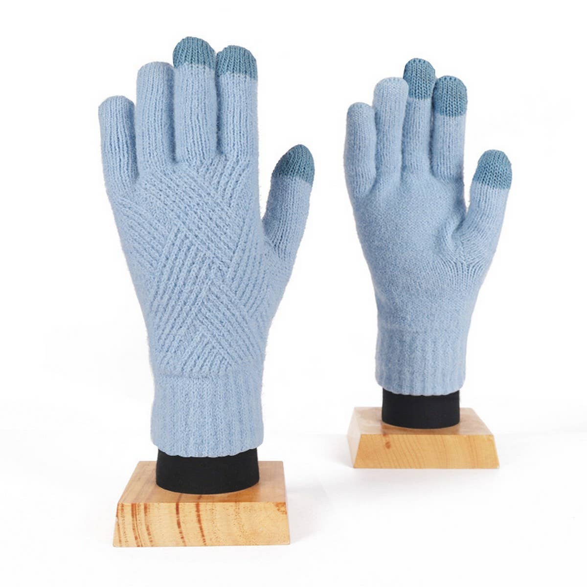 WINTER DOUBLE LAYER TOUCH SCREEN KNITTED GLOVES_CWAG0372
