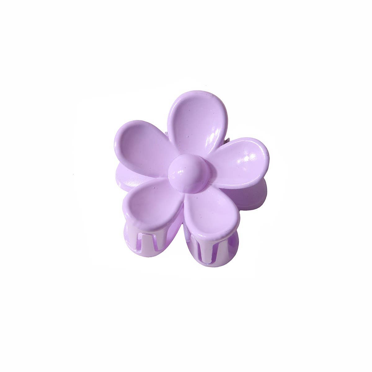 Mini Matte Flower Hair Claw Clip ? Cute Side Clip