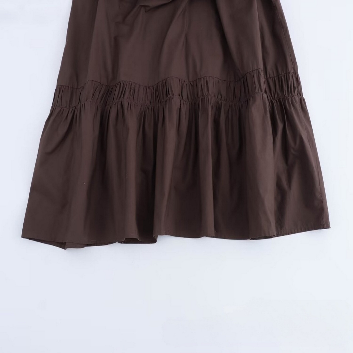 3D Floral Strap Dress - French Summer Style_CWDMD5802