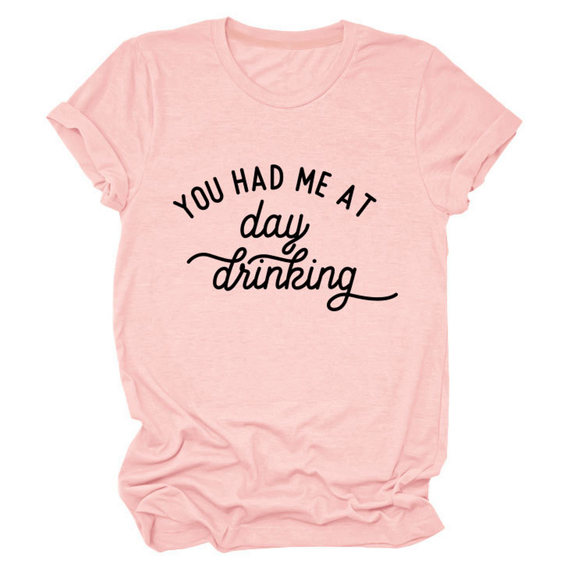 Women??¢s Summer Tee Day Drinking Quote Shirt_CWTTSL0491