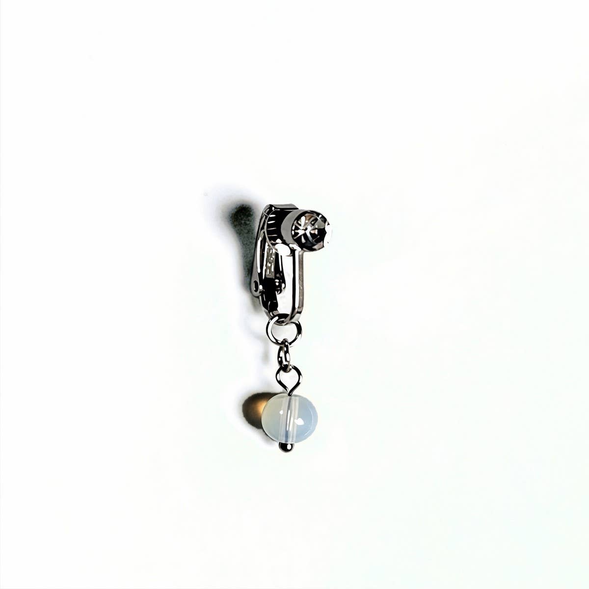 Crystal Moon Heart Butterfly Fake Navel Ring
