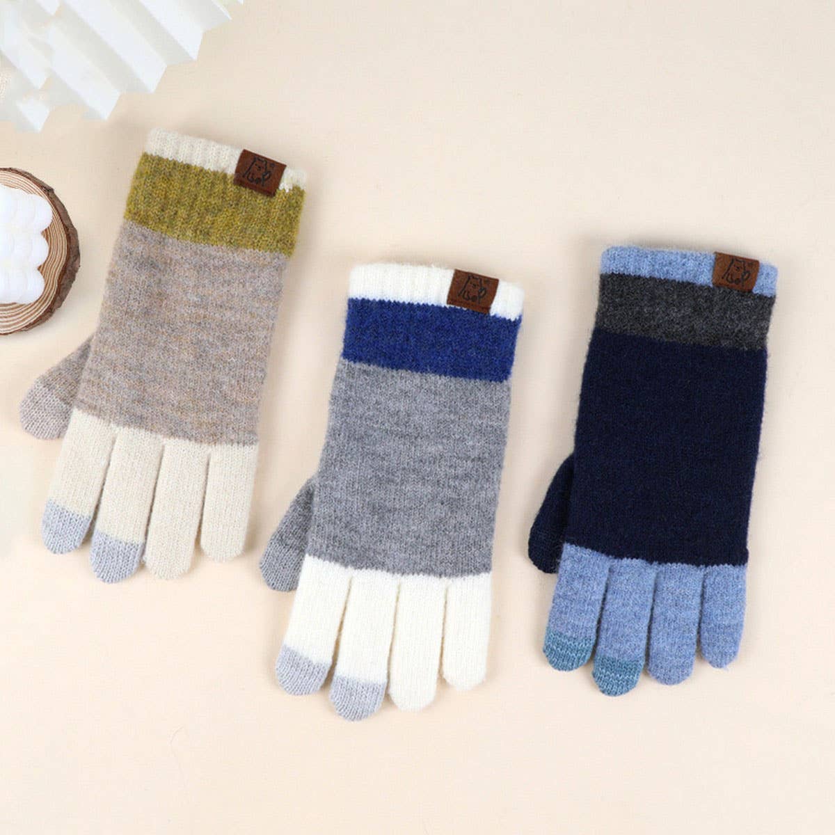 WINTER OUTDOOR COLD PROTECTION TOUCH SCREEN GLOVES_CWAG0398