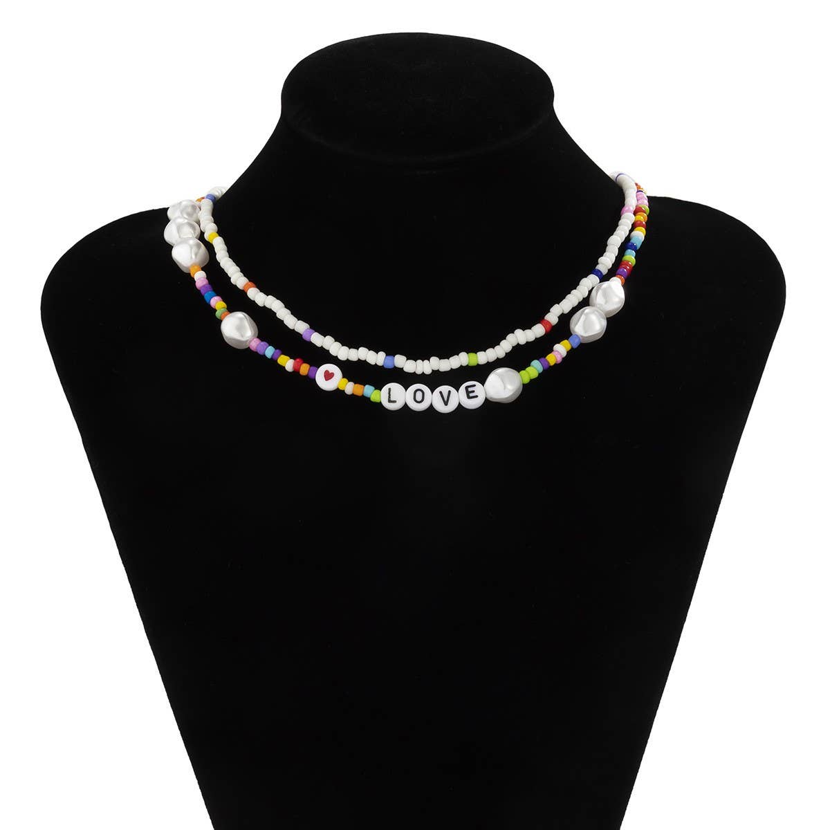 CREATIVECOLOR SPECIAL SHAPED LETTER NECKLACE