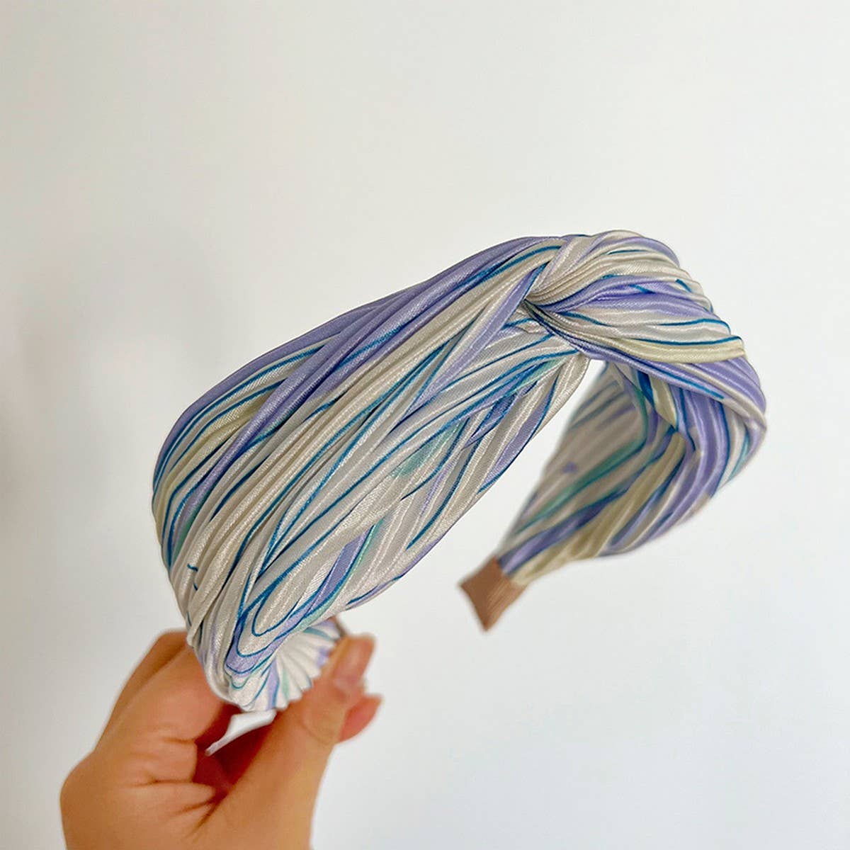 TEMPERAMENT CONTRASTING COLOR CROSS HEADBANDS_CWAHA1154