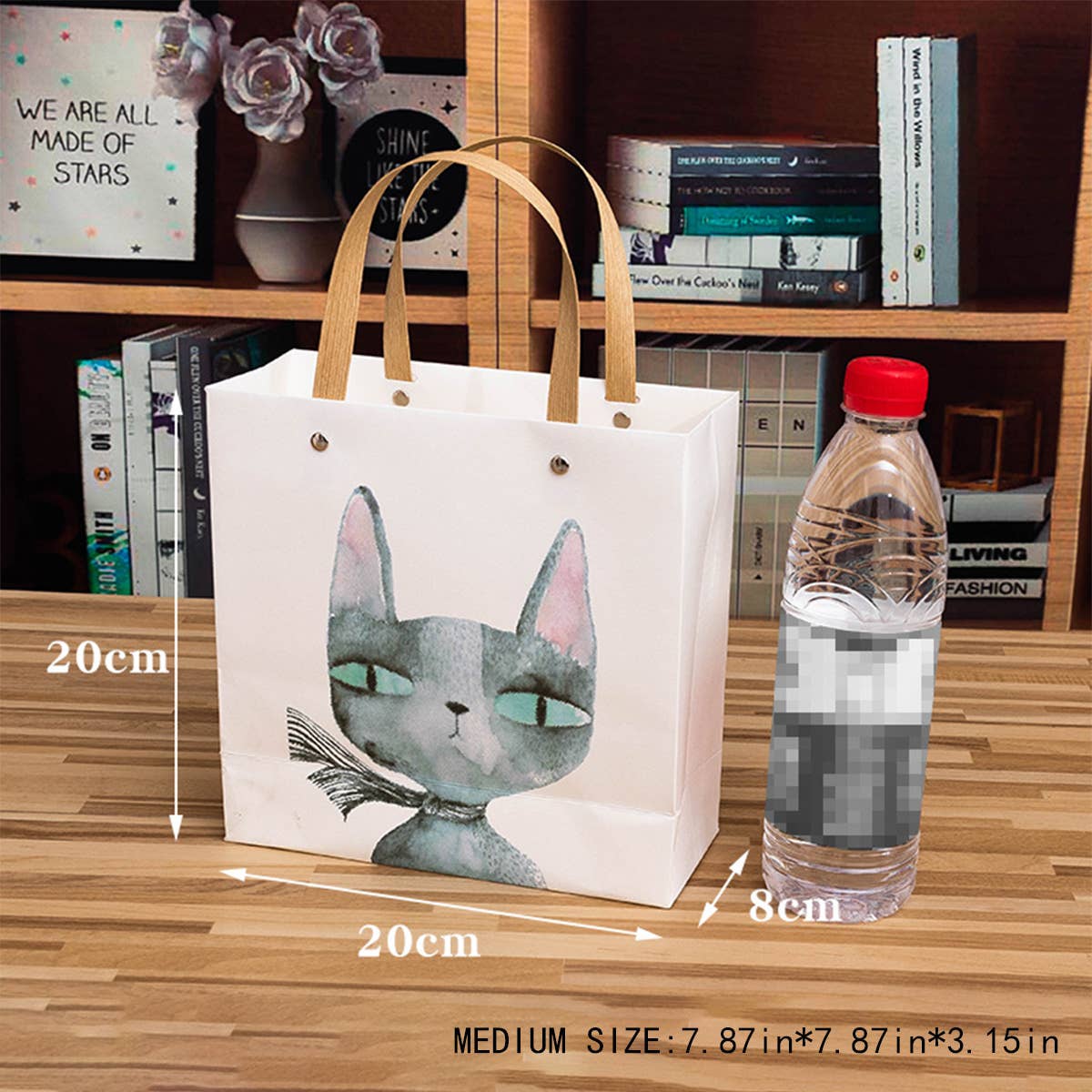 INS STYLE SMALL FRESH CAT PAPER HANDBAG GIFT BAG