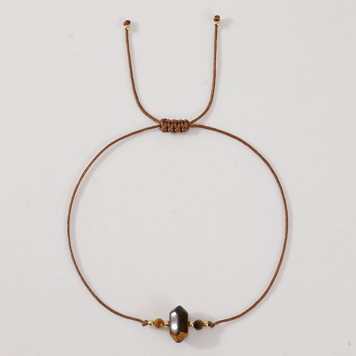 AMETHYST SEMI-PRECIOUS GEMSTONE BRACELET_CWAB4642