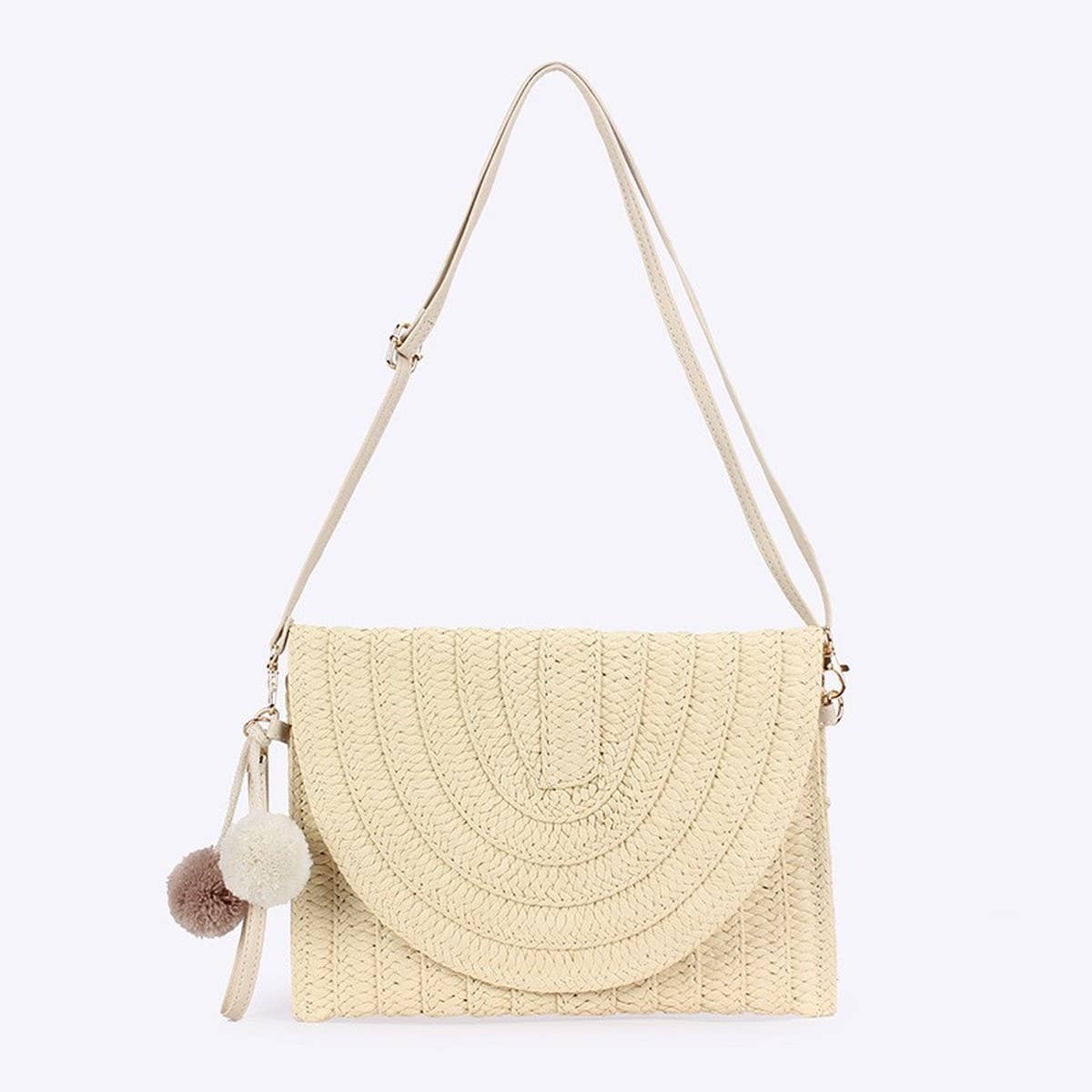 HIGH-END SIMPLE VERSATILE HAND-WOVEN BAG_CWAB4693