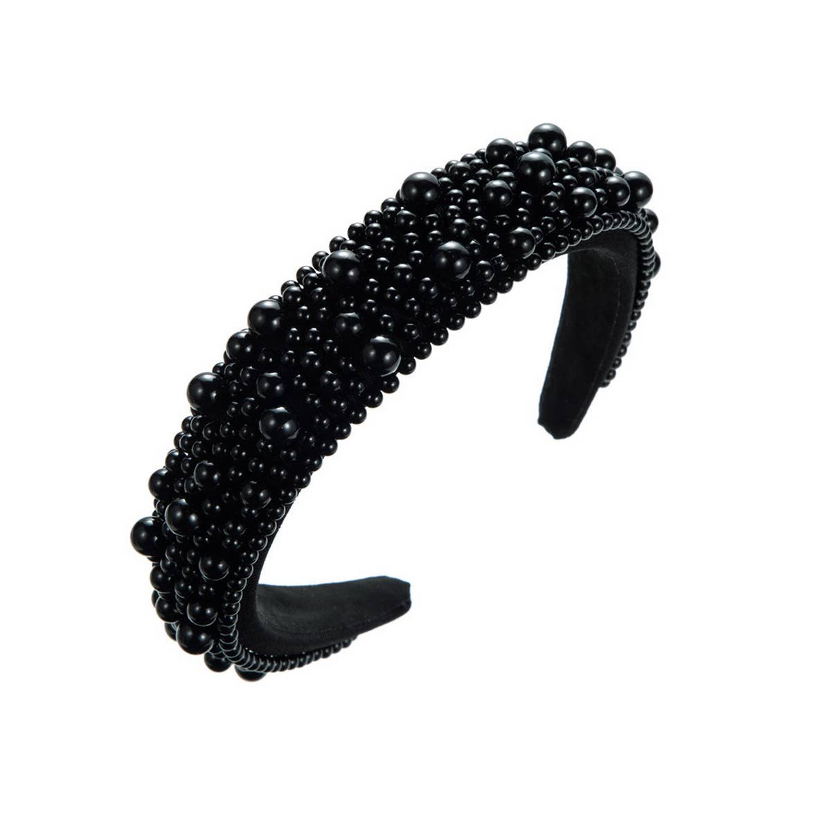 WOMEN VERSATILE SPONGE PEARL HEADBAND_CWAHA0823