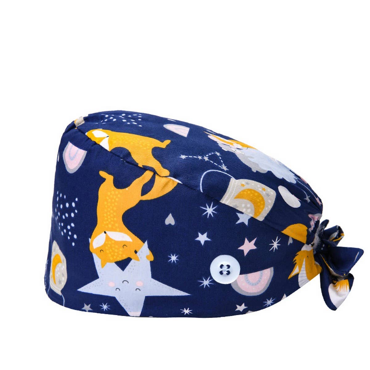 SURGICAL CAP PURE COTTON CARTOON PRINT WORK CAP_CWAH3380