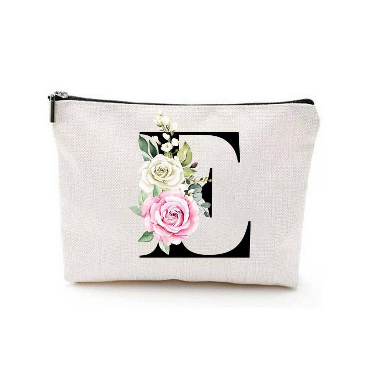 SIMPLE DOUBLE-SIDED PRINTED ZIPPER COSMETIC BAG_CWAB2251