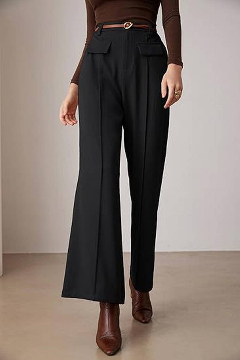 CWBLP1967_HIGH WAIST WIDE LEG BUSINESS CASUAL TROUSERS