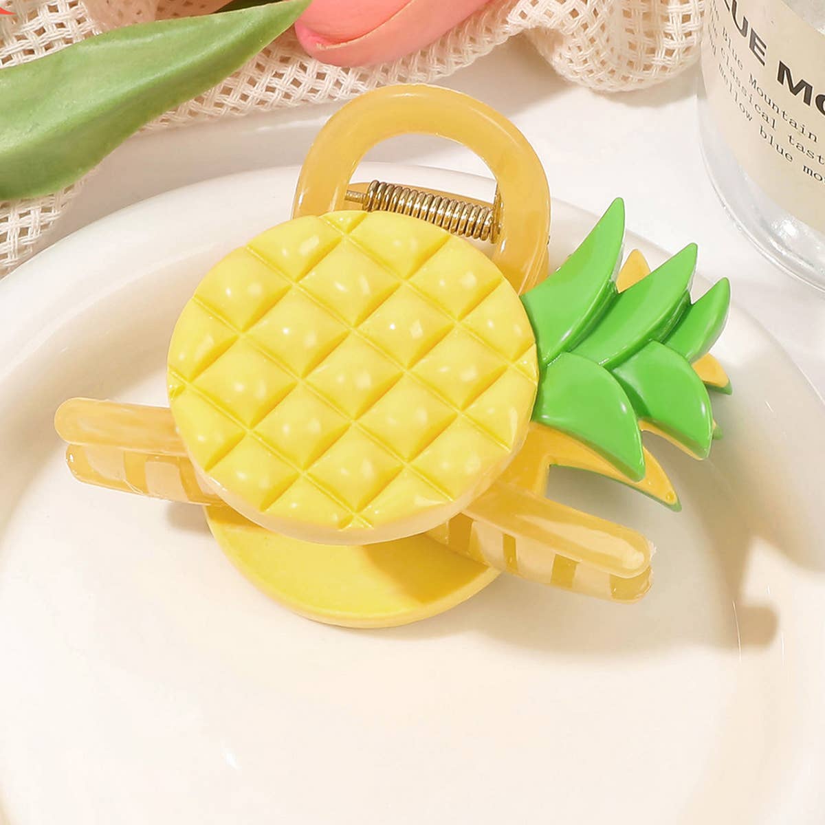 Fresh Fruit Shark Hair Claw for Bun,Cute Hair Clip_CWAHA1638