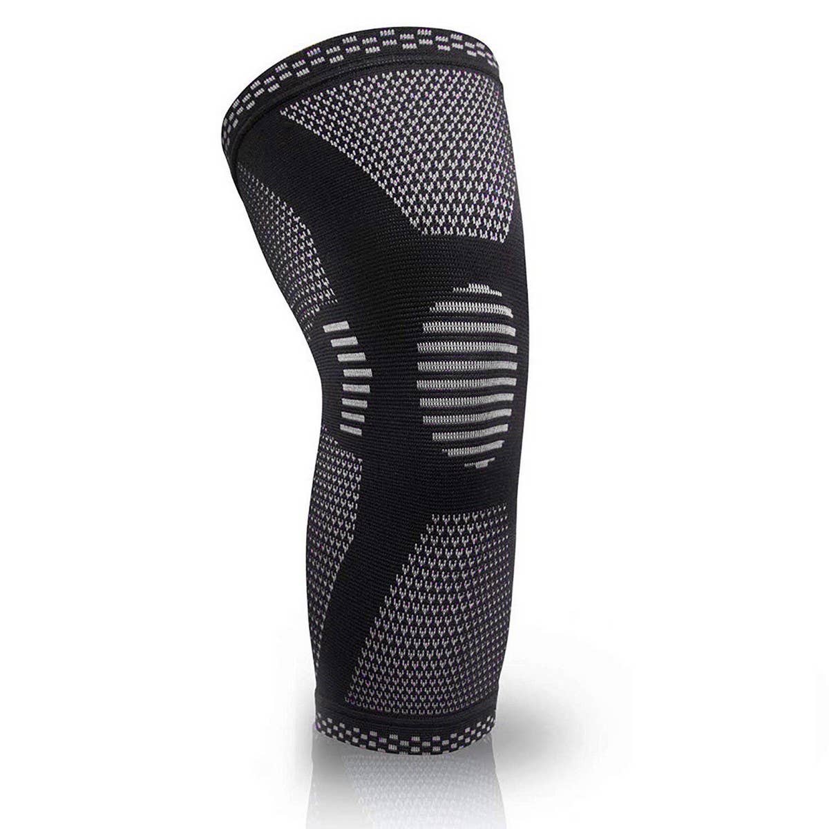 Sports Knee Brace Non-Slip Knit Support_CWMM7887