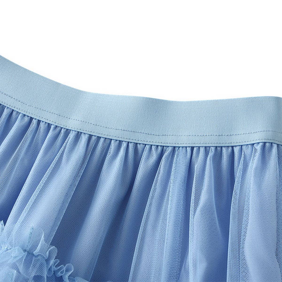 Deluxe Tulle Tiered Maxi Skirt with Flare