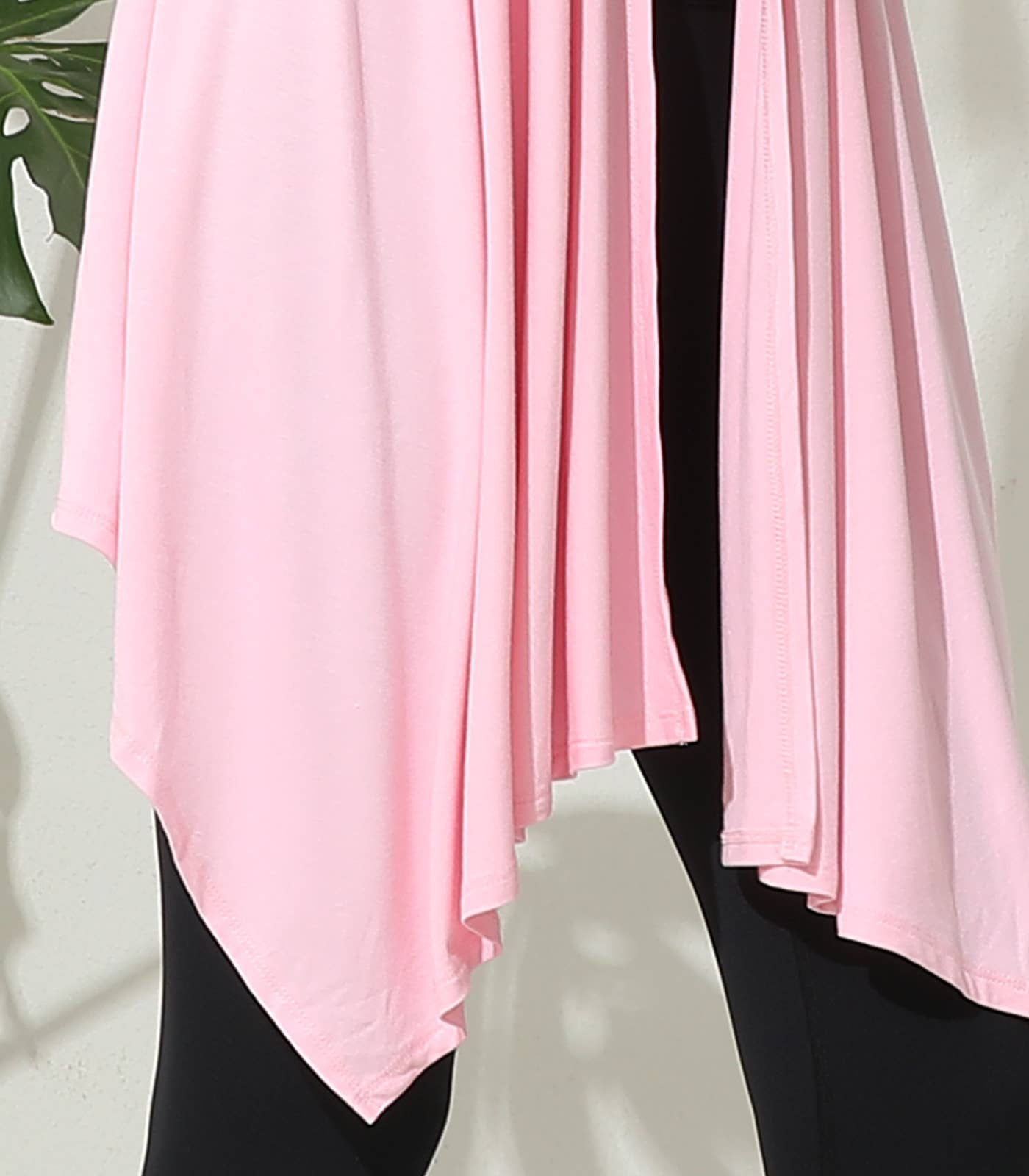 AWTL073_Long Sleeve Casual Open Front Long Cardigan