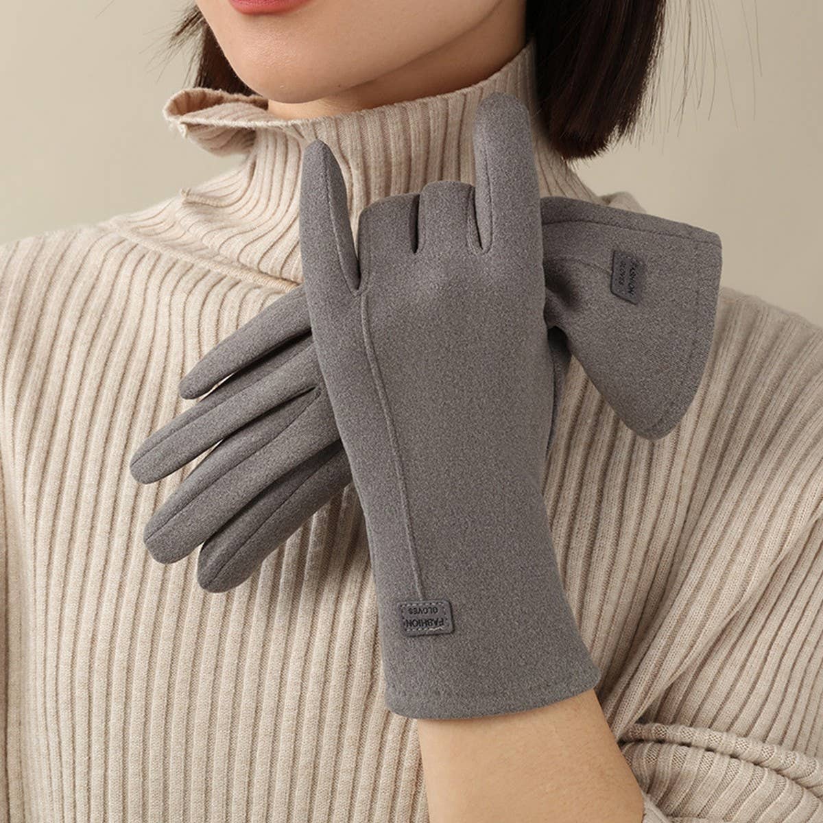 WARM OUTDOOR CYCLING FASHION CUTE GLOVES_CWMM1533