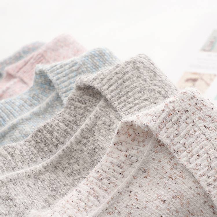 SINGLE BREASTED CHRISTMAS DEER JACQUARD CARDIGAN