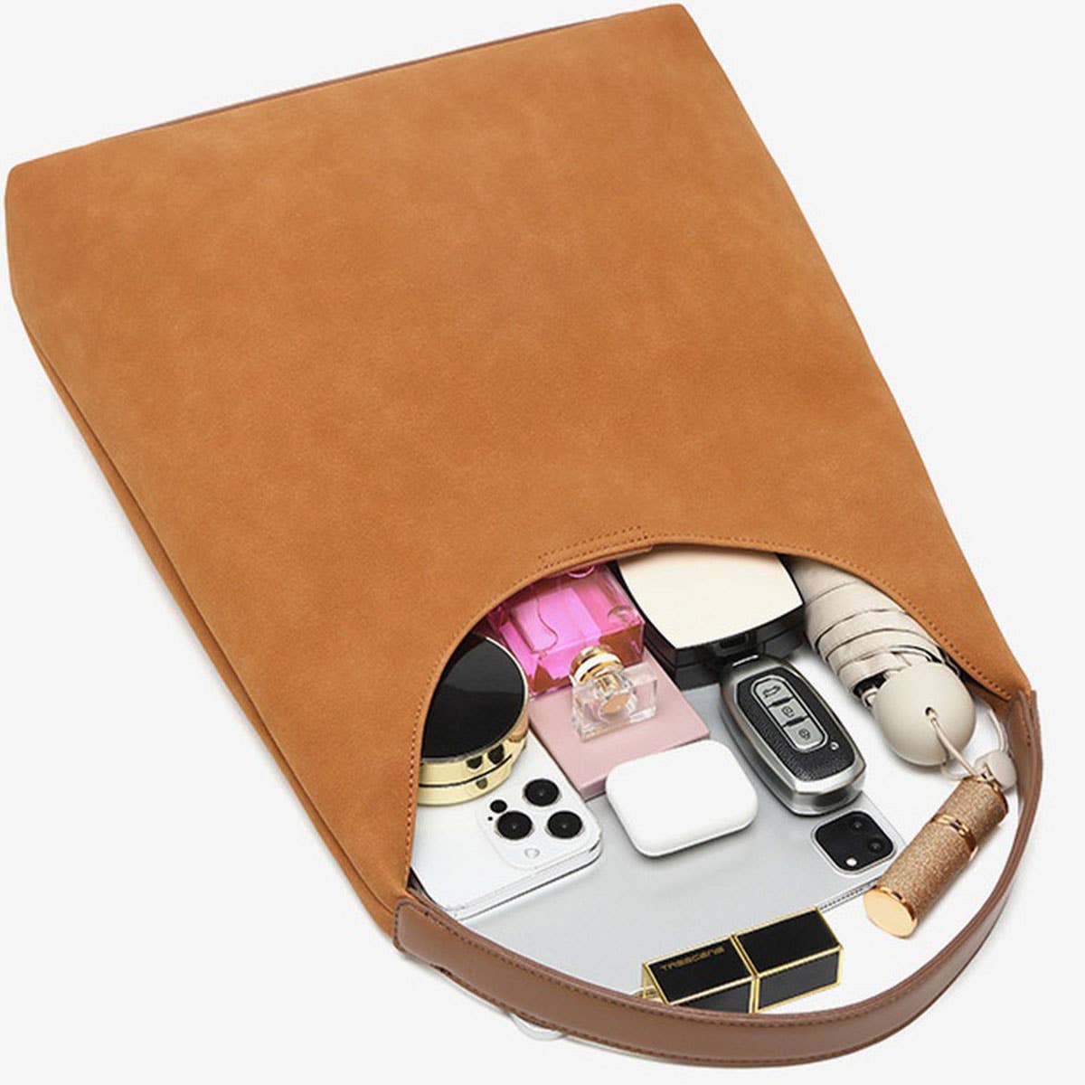 Stylish Large-Capacity Underarm Tote Bag_CWAB5109