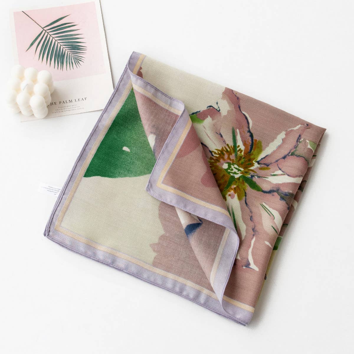 2024 NEW ARTISTIC RETRO PRINTED SQUARE SCARF_CWASC0932