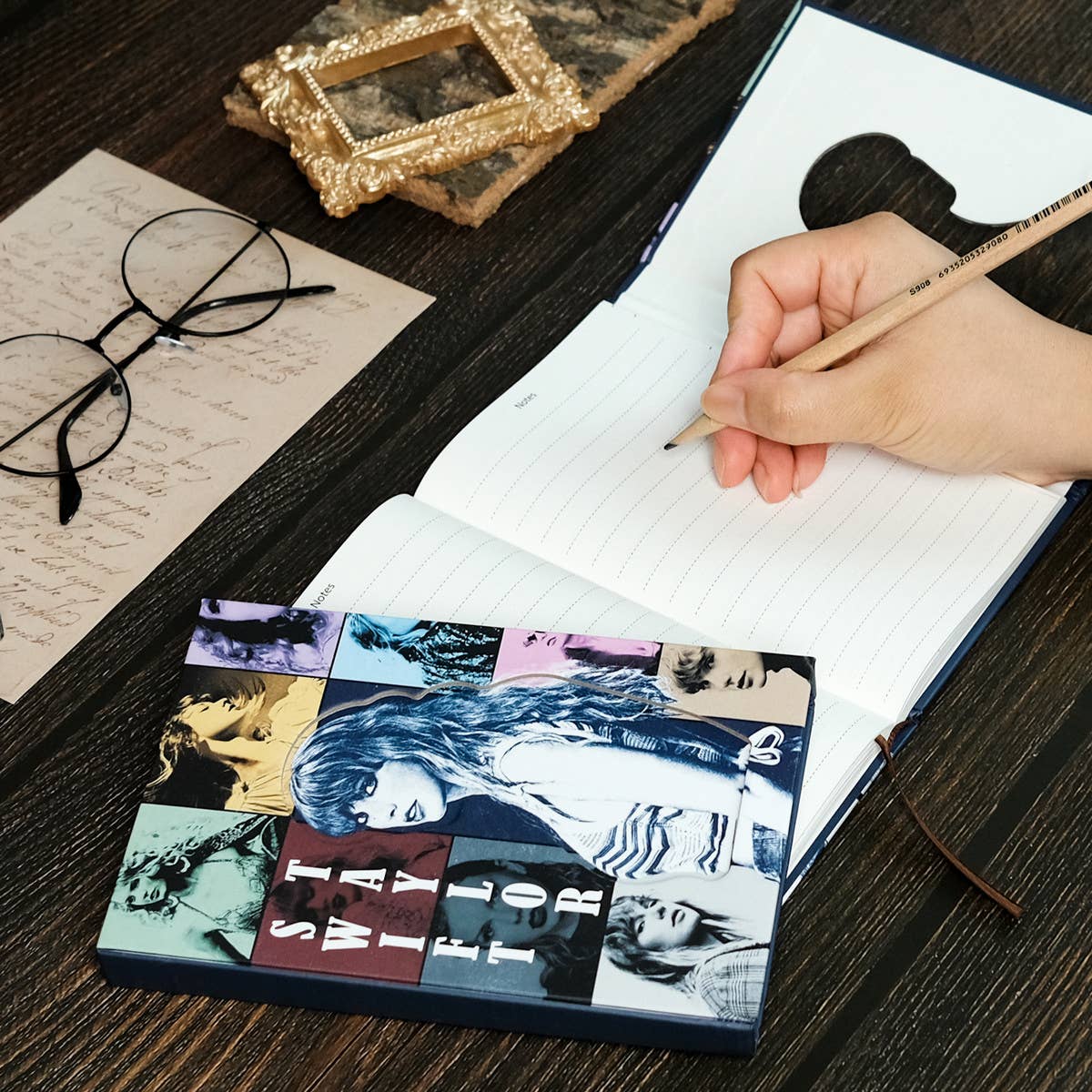 CASUAL PERSONALITY HARD COVER THICK NOTEBOOK_CWMM1853