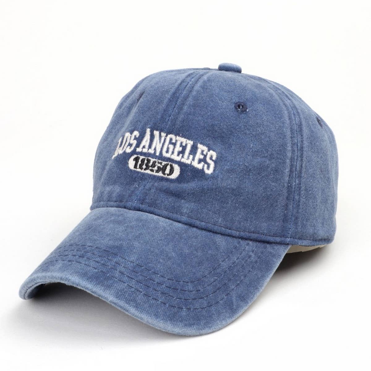 Vintage Washed Letter Embroidered Baseball Cap CWAH1536