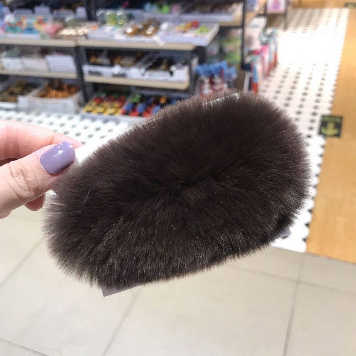 Furry Mink Hair Clip ? Cute Fluffy BB Barrette