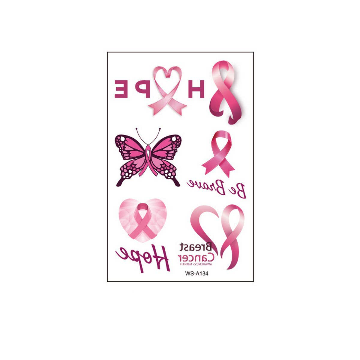 Pink Ribbon Tattoos ??Breast Cancer Awareness_CWMM8380