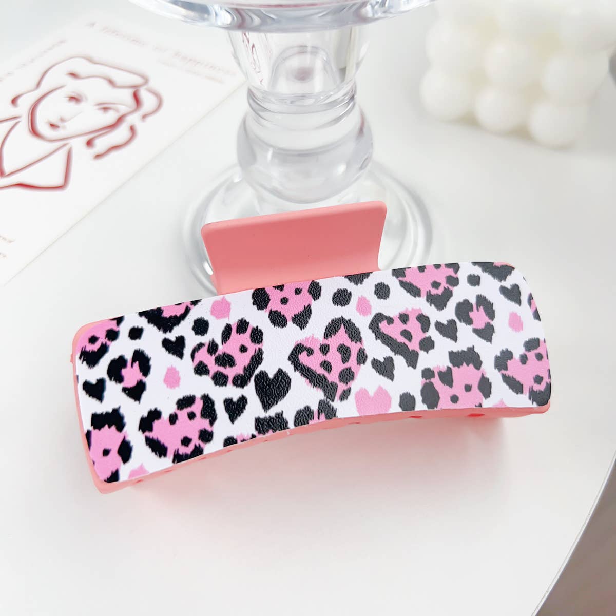 Romantic love plastic hairpins Valentine's Day