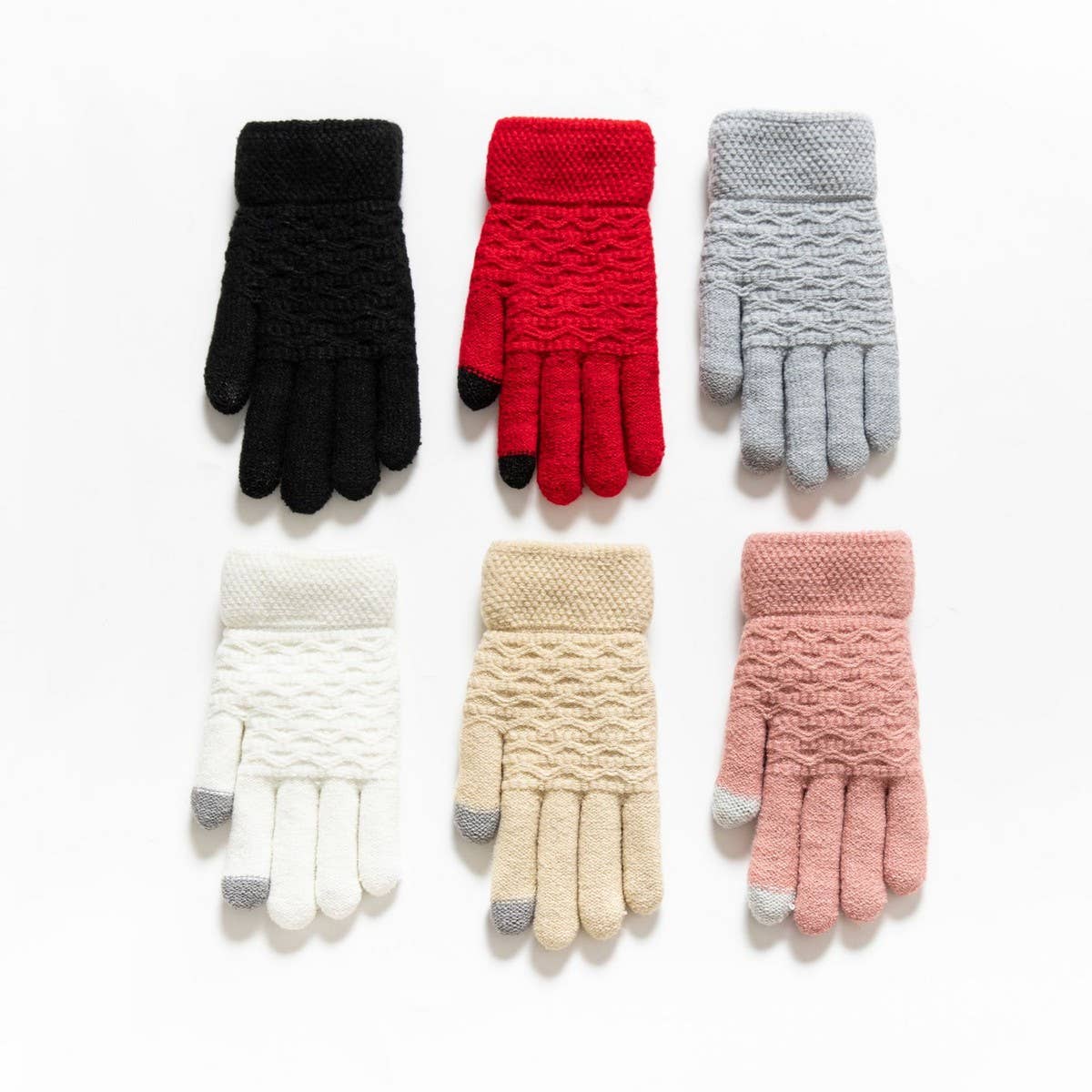 CWAG00555_WINTER KNIT THERMAL SKI CYCLING GLOVES