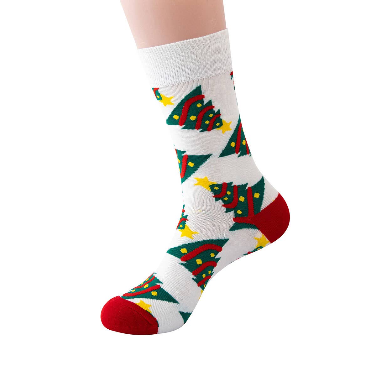 CHRISTMAS PATTERN CREW SOCKS