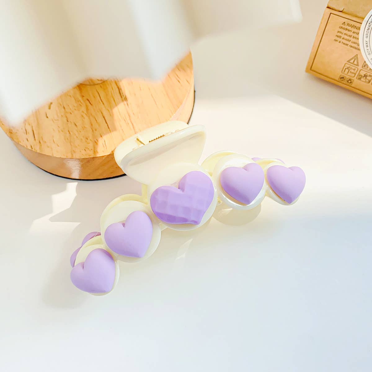 Macaron fresh fruit grab clips sweet hair clips