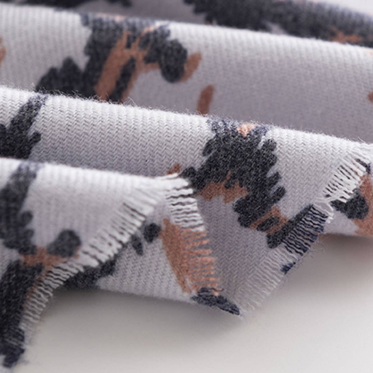 Leopard Print Scarf for Women - Chic Winter Warmth