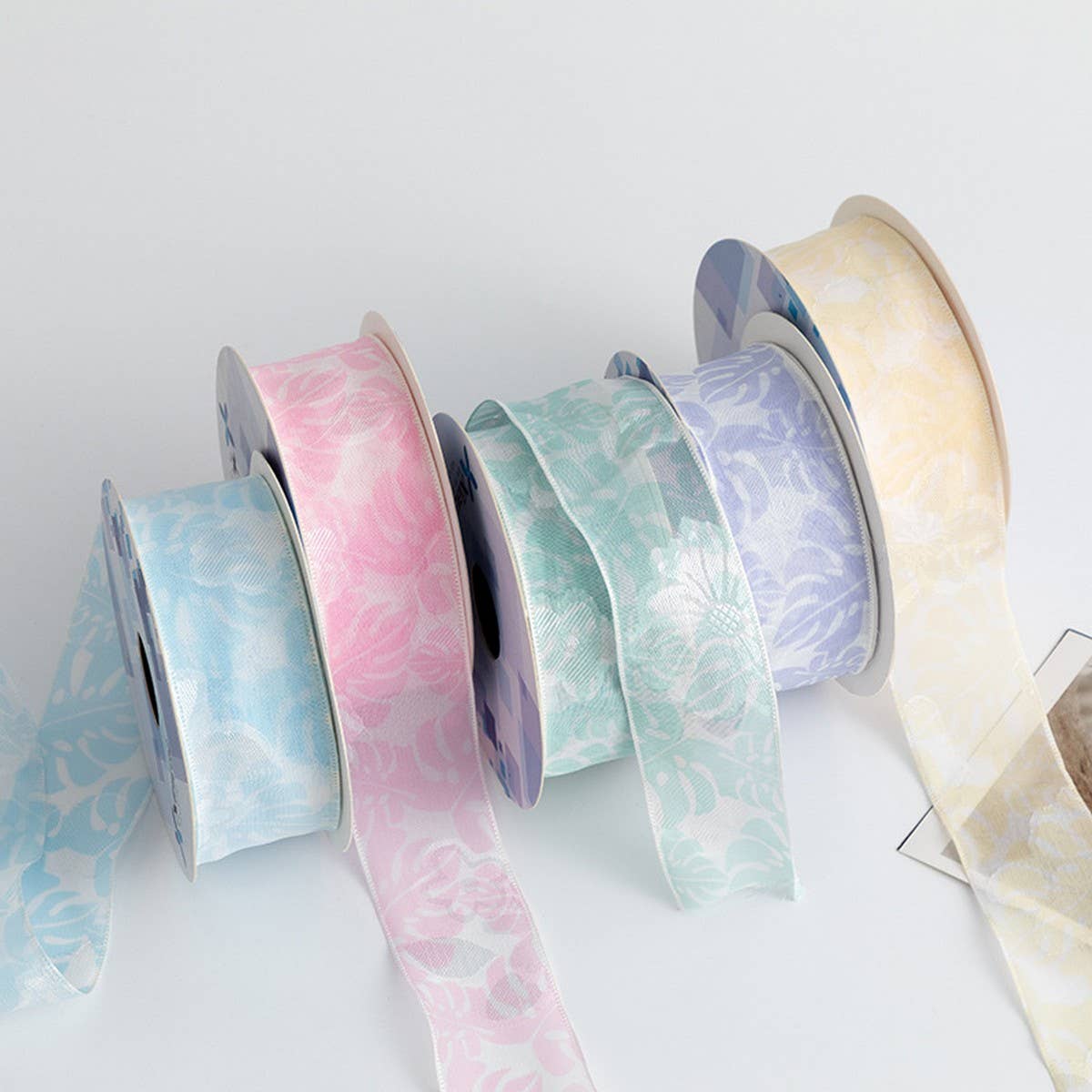 COLORFUL YU JI RIBBON FLOWER PACKAGING RIBBON