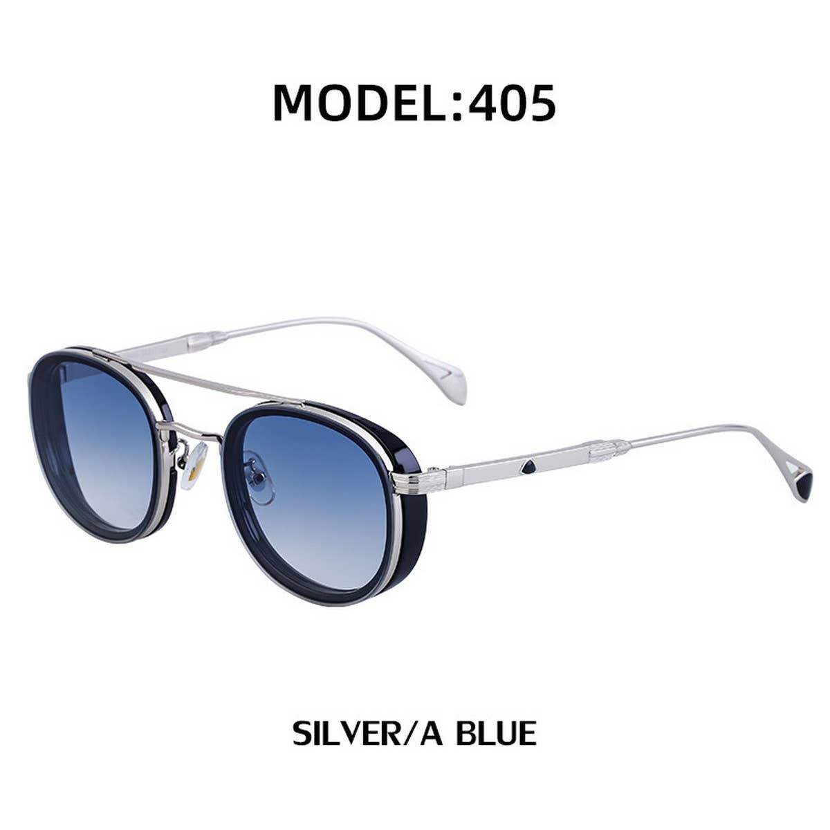 RETRO OVAL FRAME SIDE BAG SMALL FRAME SUNGLASSES_CWASG0708