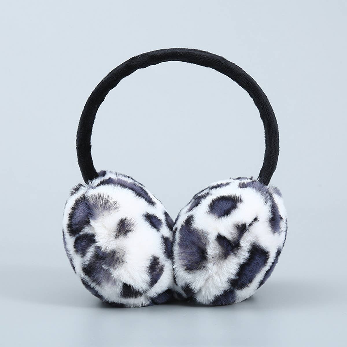 CUTE LEOPARD PRINT ANTIFREEZE EARMUFFS