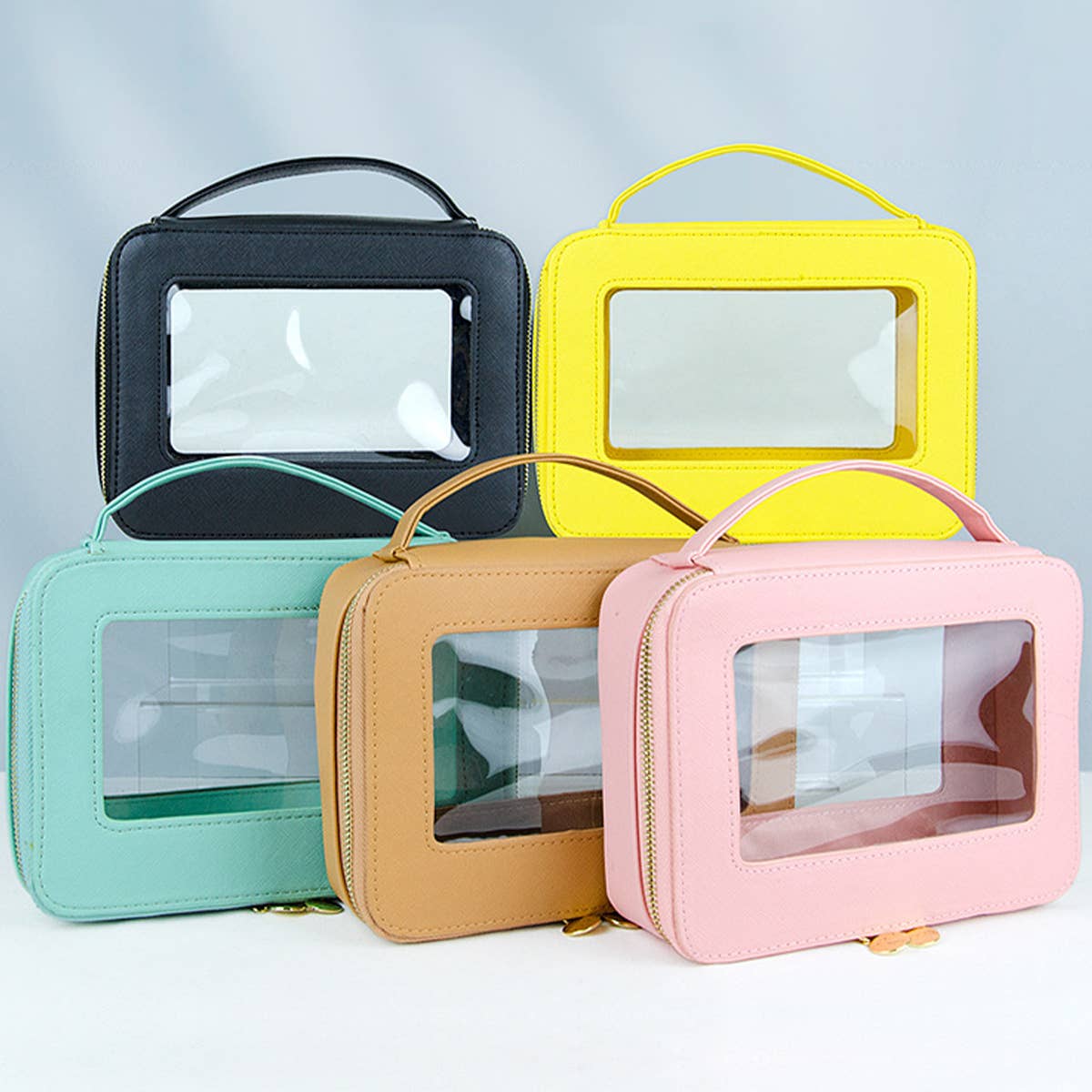 TRAVEL PORTABLE PORTABLE TRANSPARENT COSMETIC BAG_CWAB1090