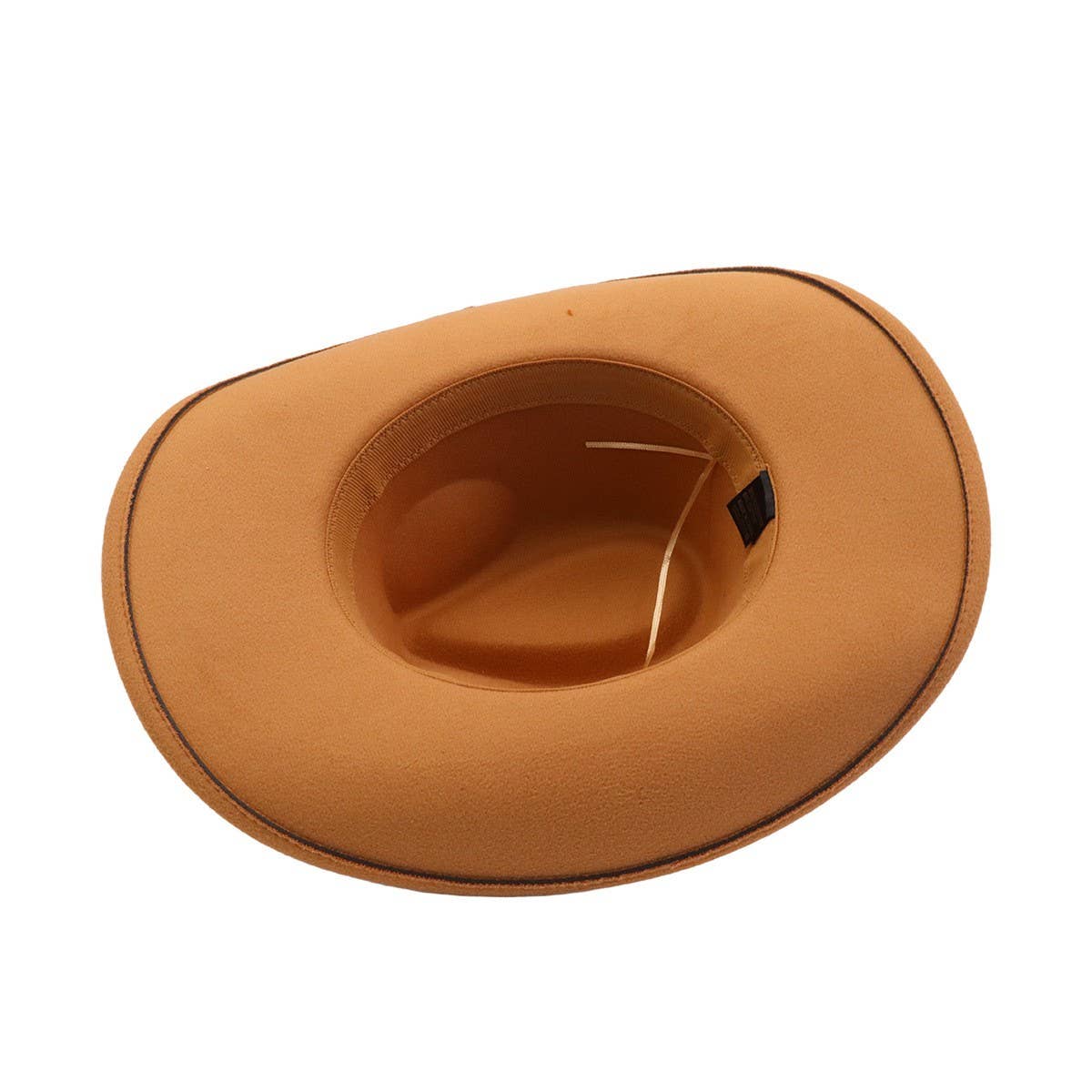 Men & Women Wool Blend Cowboy Fedora Ethnic Style_CWAH04372