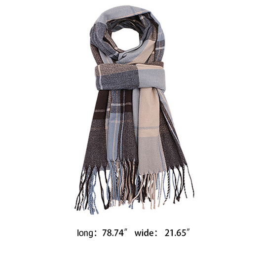 Tassel Scarf for Women - Thick Winter Warmth