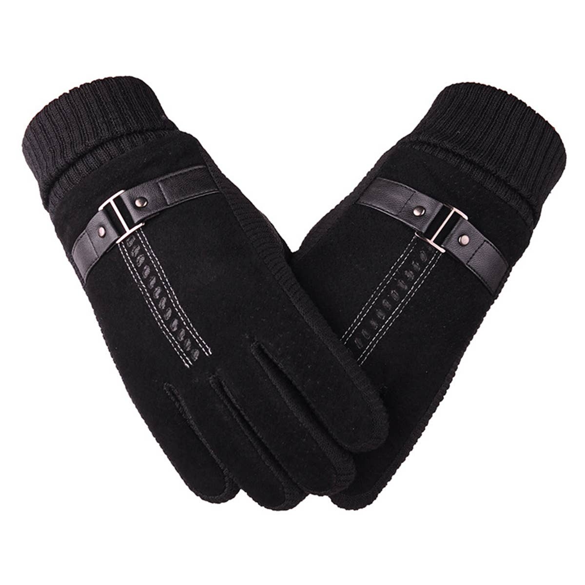 WINTER THICKENED WARM PIGSKIN GLOVES_CWAG0047