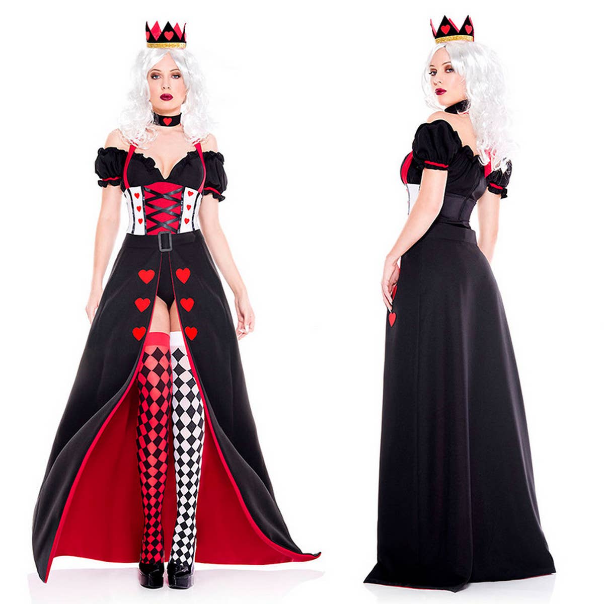 HALLOWEEN QUEEN OF HEARTS DRESS