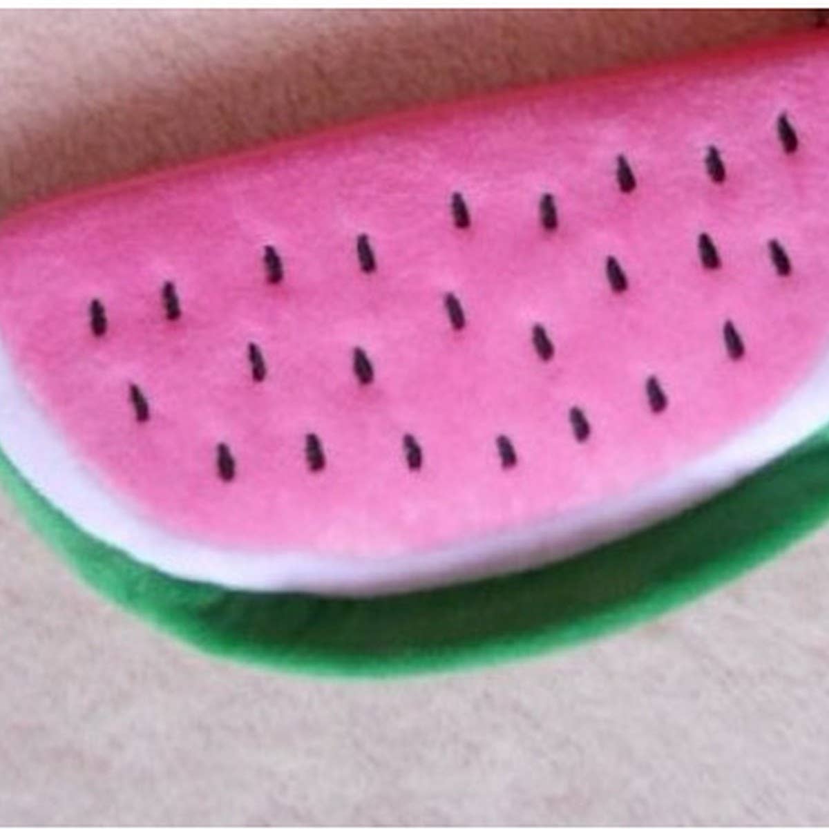 FRUIT WATERMELON SHAPED LARGE PENCIL CASE