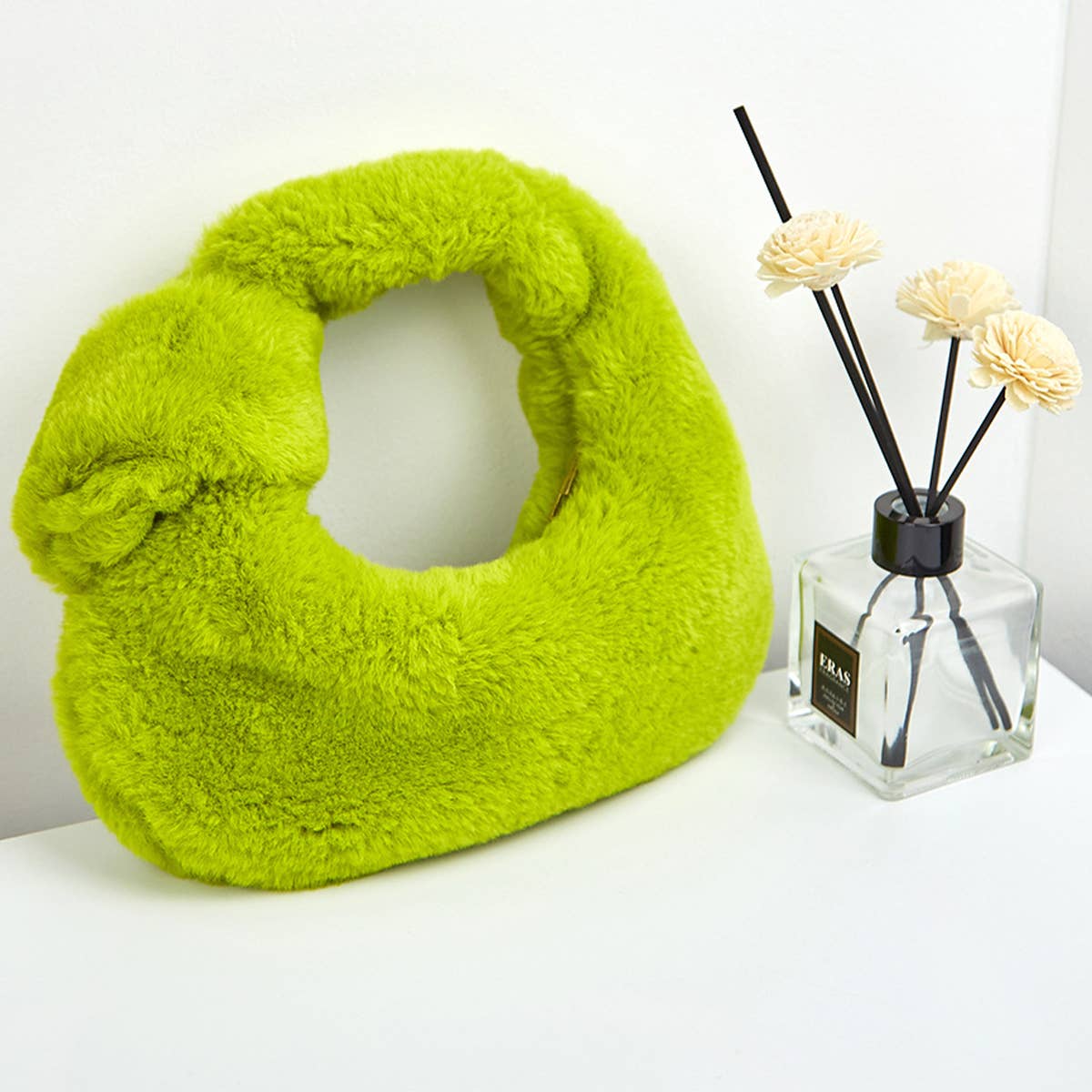SIMPLE SOLID COLOR MAKEUP BAG DUMPLING BAG_CWAB1434