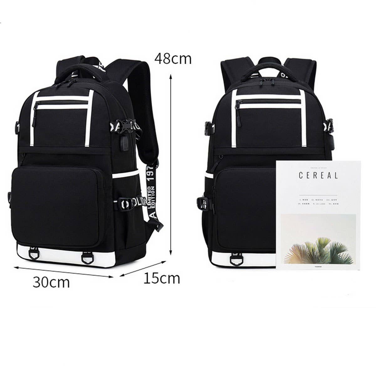Boys??Backpacks for School ??Waterproof Oxford Bag_CWAB5389