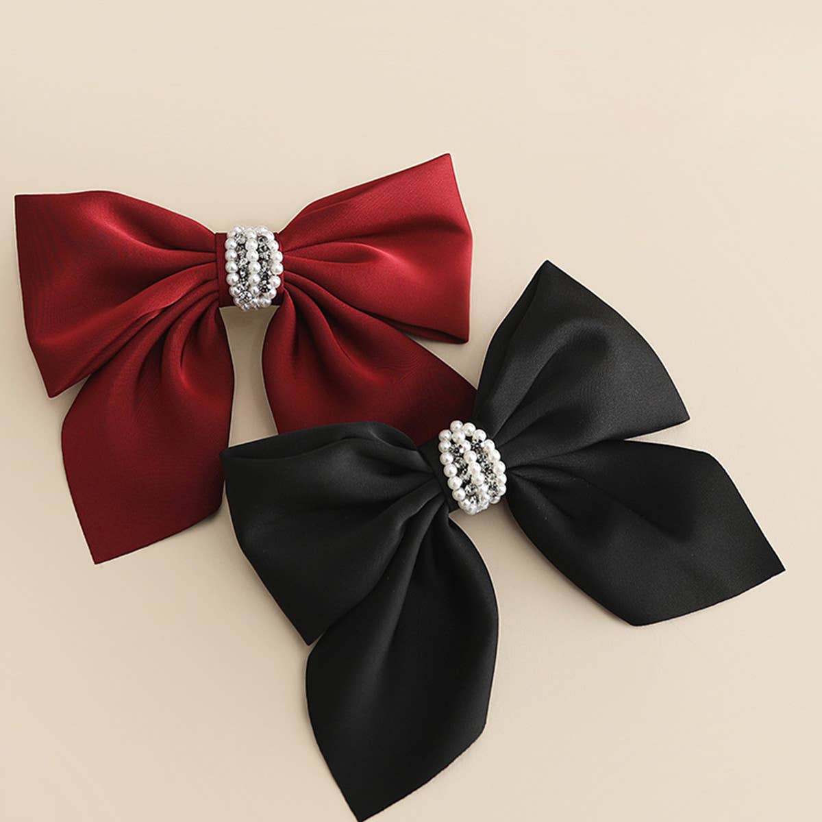 2024 NEW BOW PEARL HAIRPIN_CWASC1062