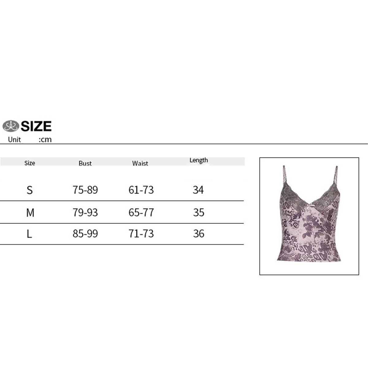 Sexy lace print short sexy low-cut halter top