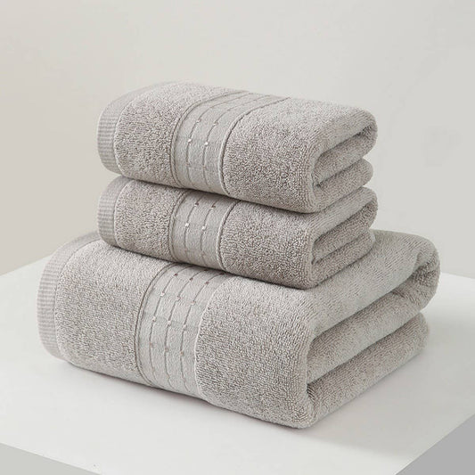 PURE COTTON THICK BATH TOWEL TWO PIECE SET_CWMM2275