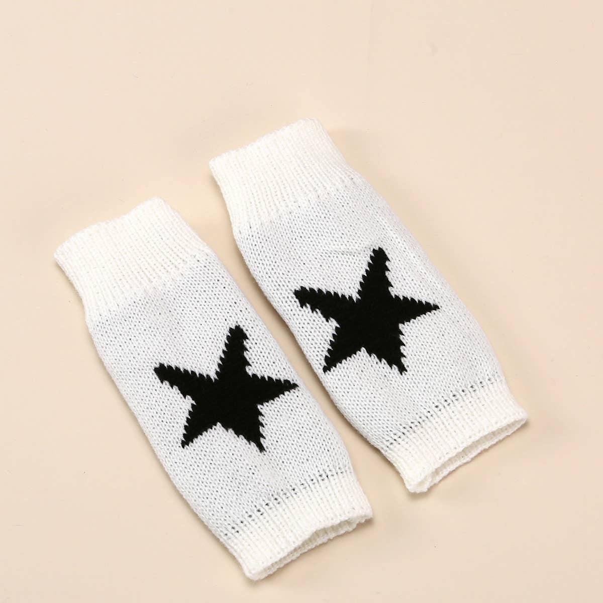 Acrylic Star Arm Sleeves ??Warm Fingerless Design_CWAG0085