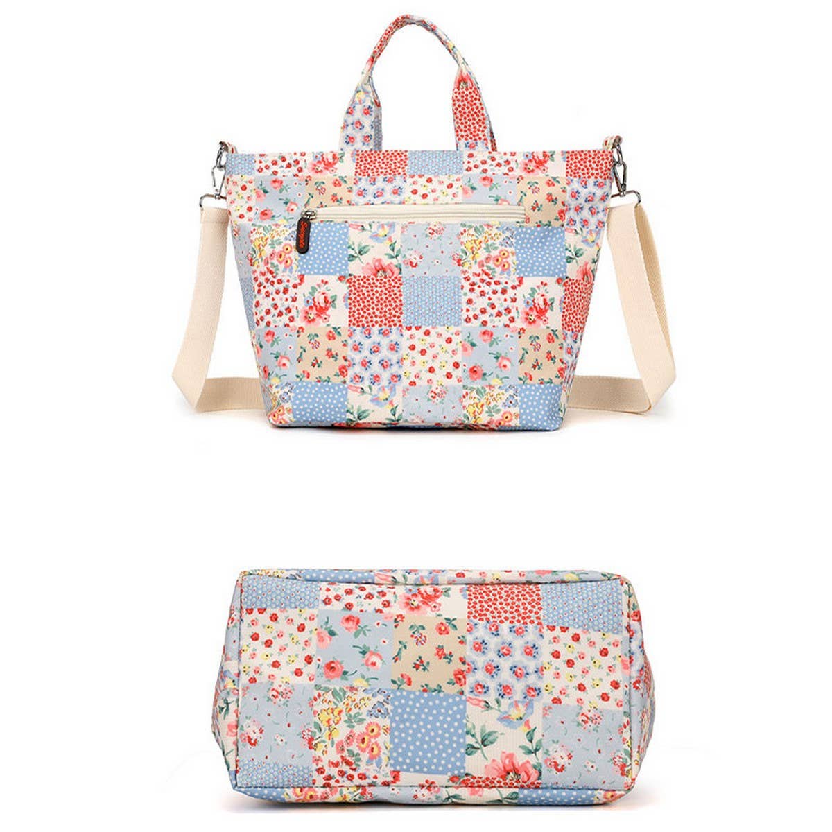 OXFORD PRINTED NYLON LIGHTWEIGHT SHOULDER BAG_CWASC1784