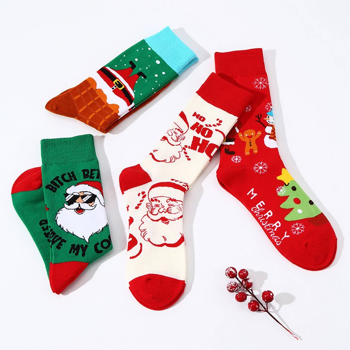 2024 NEW ALL-MATCH CHRISTMAS MIDDLE-TUBE SOCKS_CWMS1008