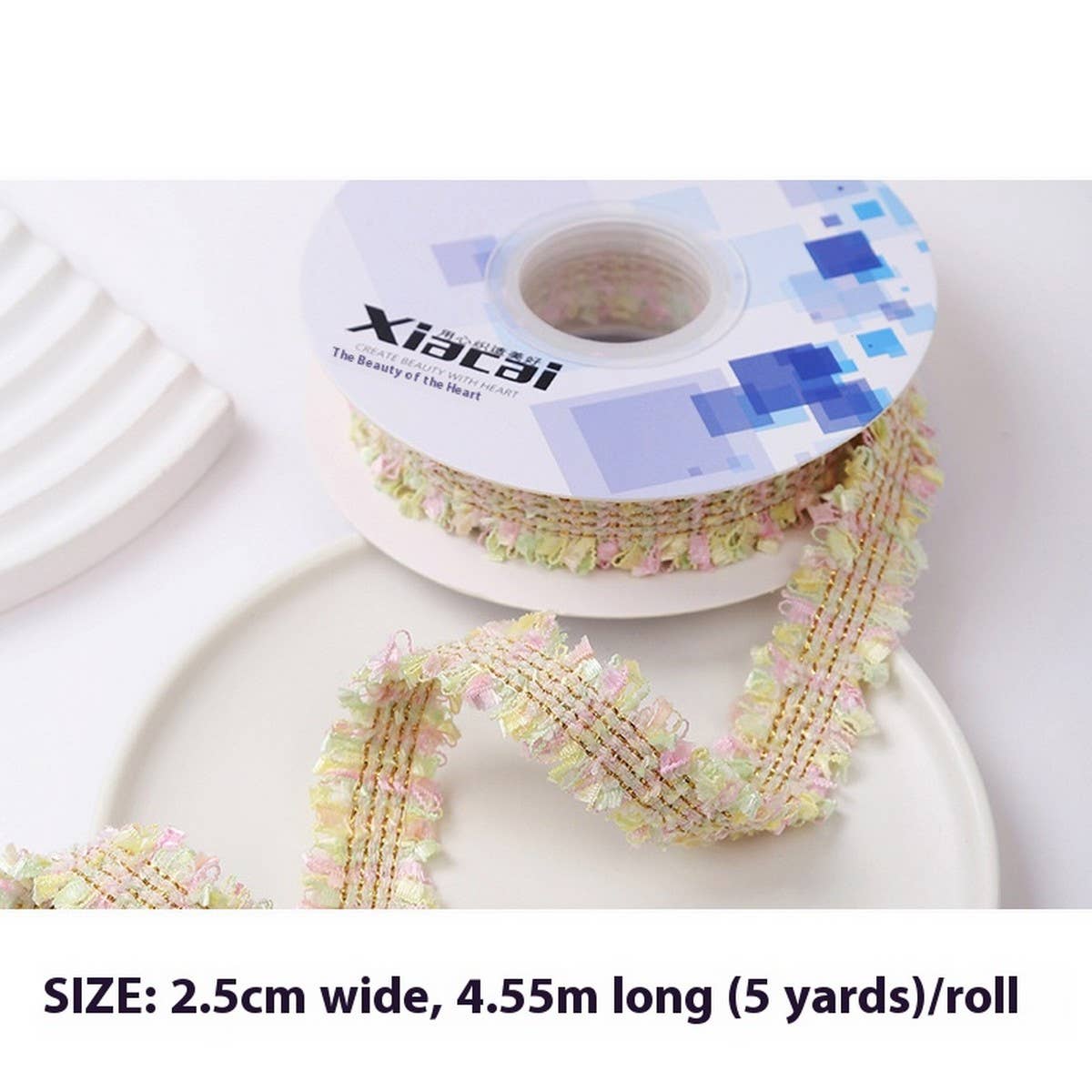 LACE EMBROIDERY FLOWER LACE DIY FABRIC RIBBON